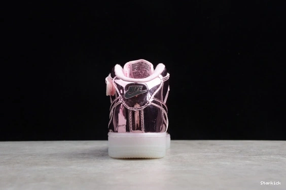 Air Rose Kids Pink Mid 1 Nike WB Force 314197-8300 1219